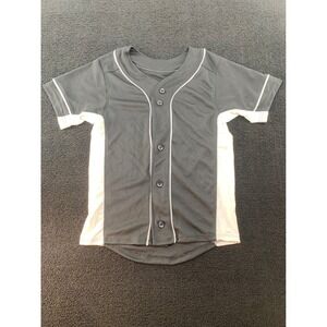Augusta Sportswear Youth Baseball Jersey Youth S Black White Moisture Management